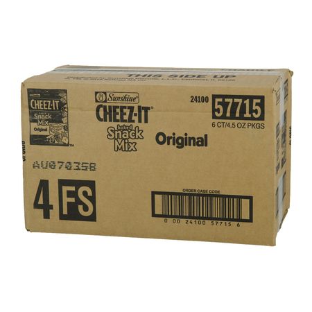 CHEEZ-IT Cheez-It Crackers Classic Snack Mix 4.5 oz. Bag, PK6 2410057715